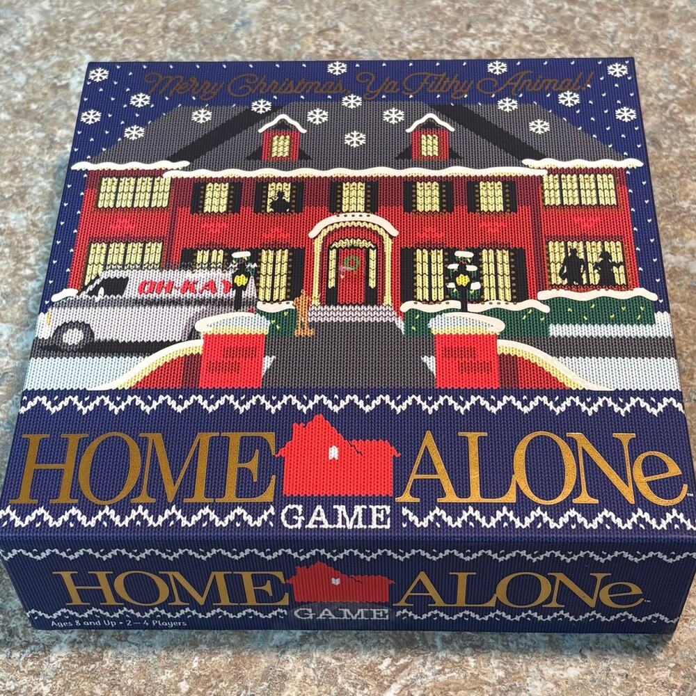 Home Alone Christmas Board Game Big G Creative New Sealed Holiday Gifting Game
